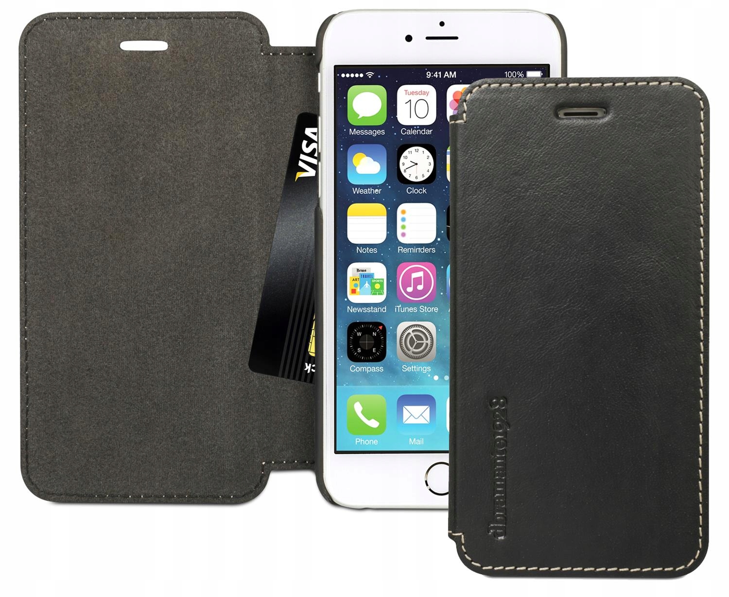 

Dbramante Frederiksberg2 Black etui do iPhone 6/6S