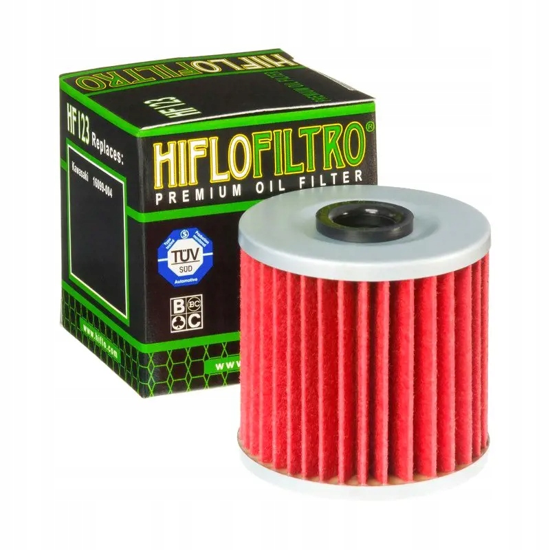 Hiflofiltro HF123 Filtr oleju Premium do Kawasaki