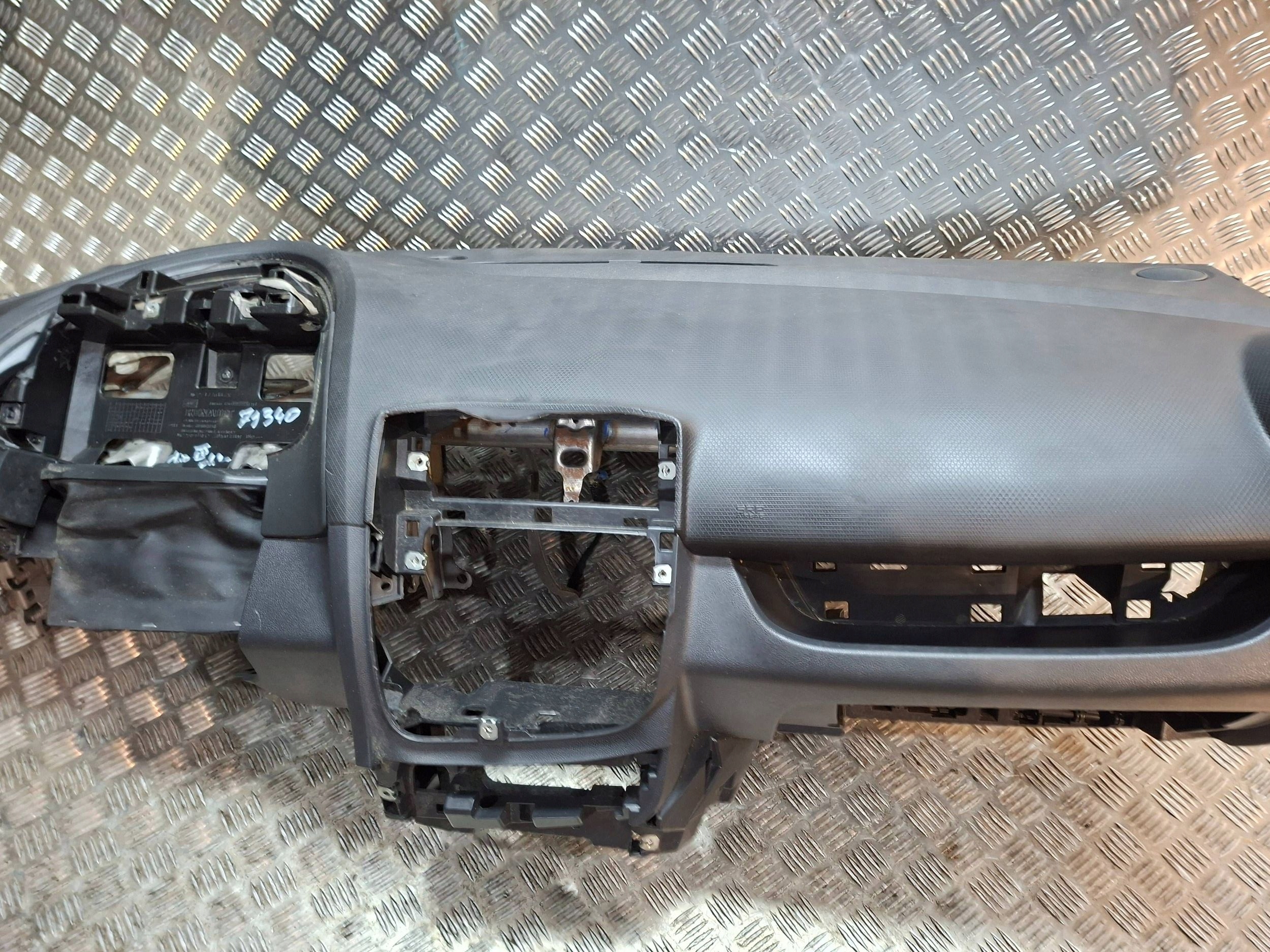 dashboard console passenger airbag RENAULT CLIO IV 2012