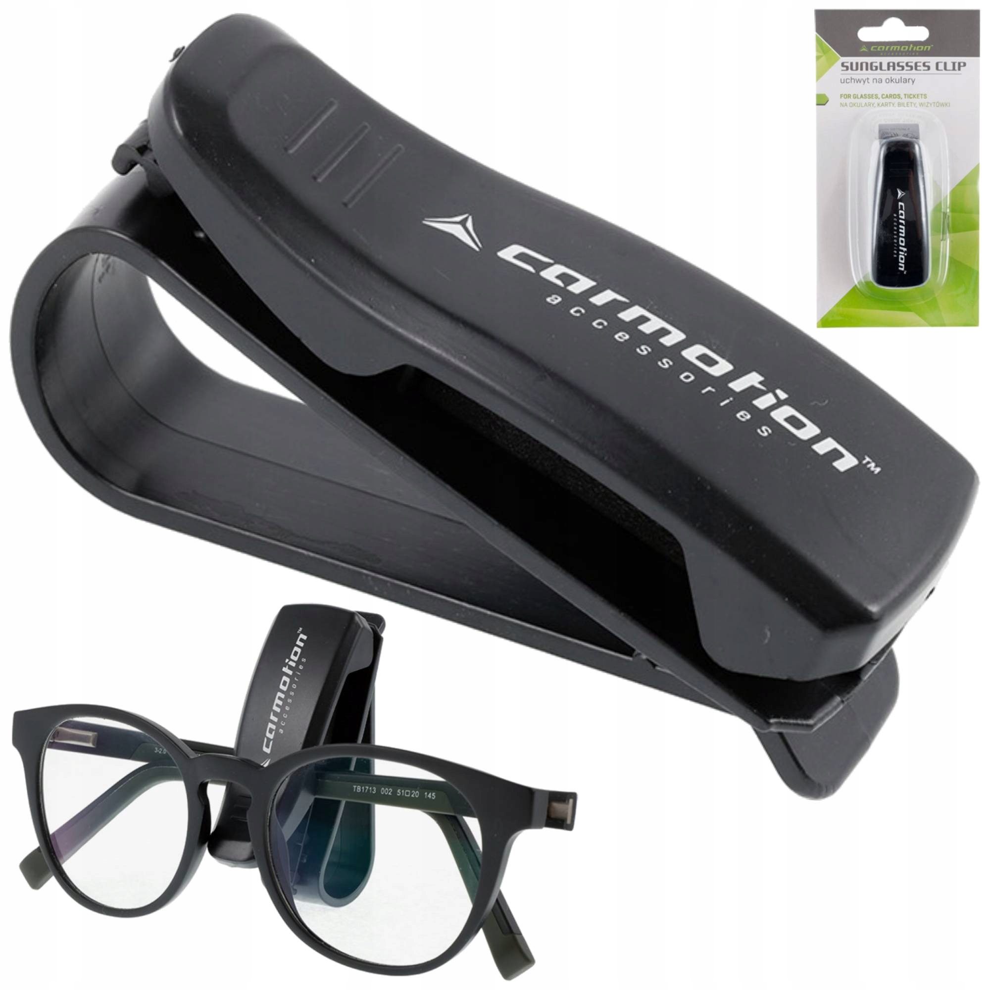 

Uchwyt Klips Na Okulary Do Okularów Samochodowy