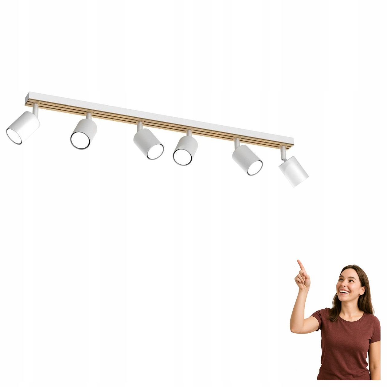 Šestibodová spotová reflektorová lampa Terra 9984 Luminex