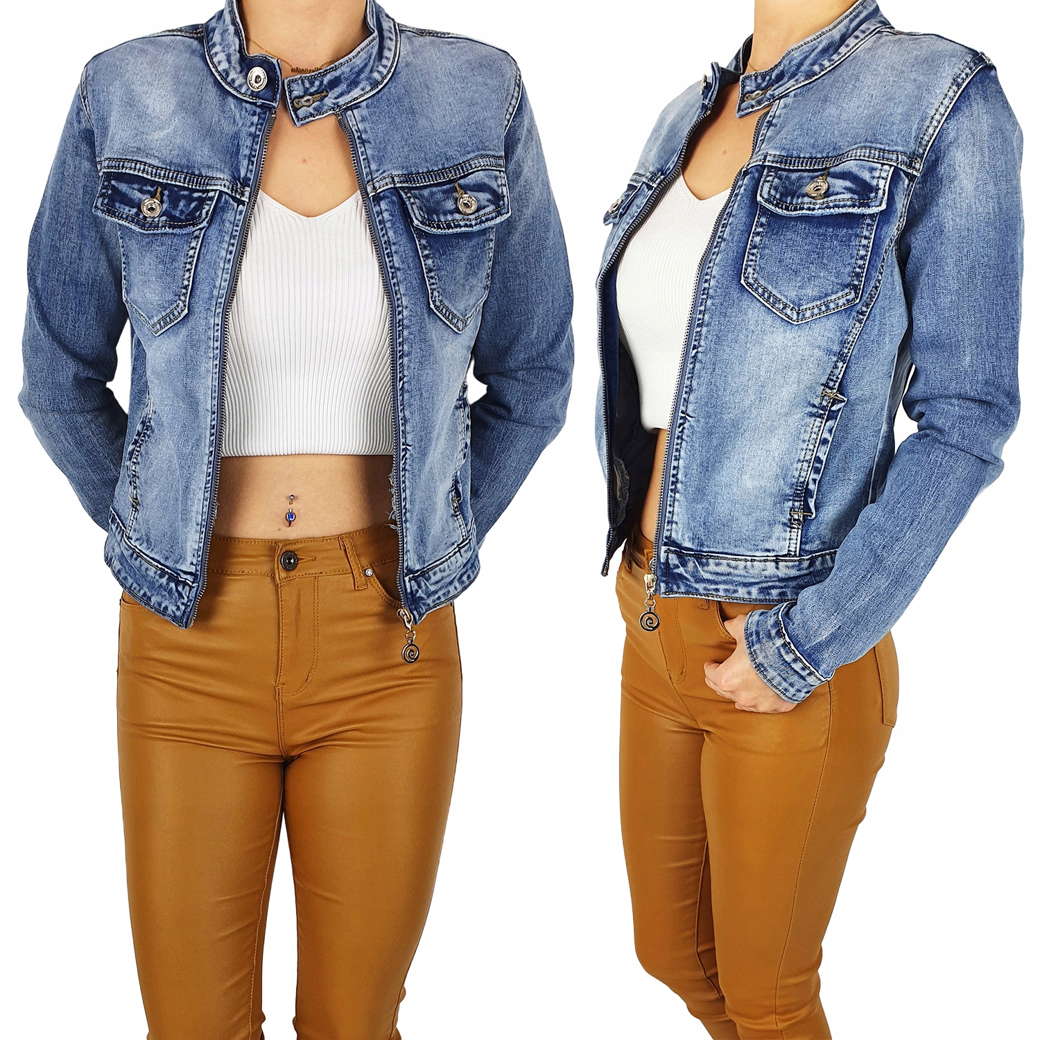 

Katana Kurtka Damska Jeans Młodzieżowa Zip