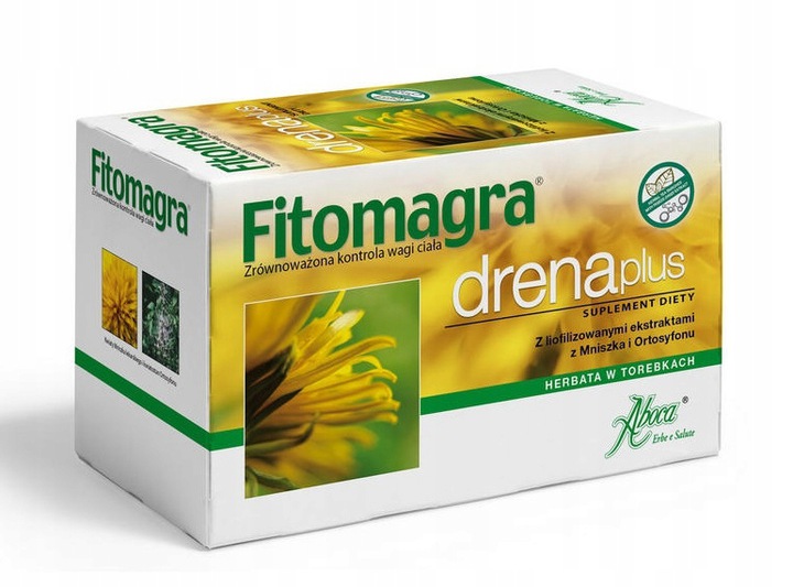 

Herbatka Fitomagra Drena Aboca 20 saszetek