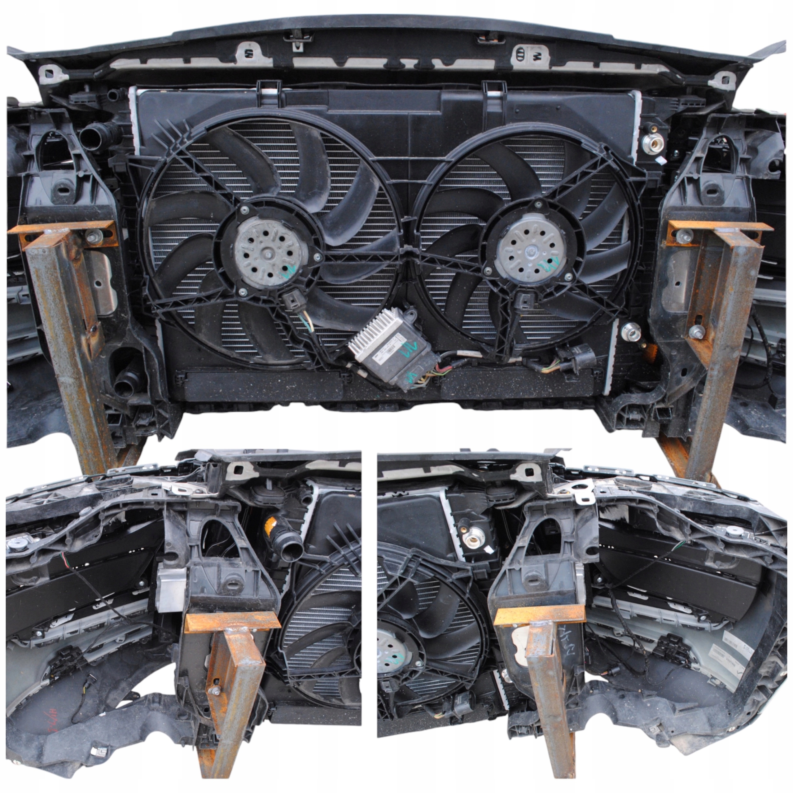 running board support panel for radiators radiator bumper fan sider PORSCHE MACAN 2022+