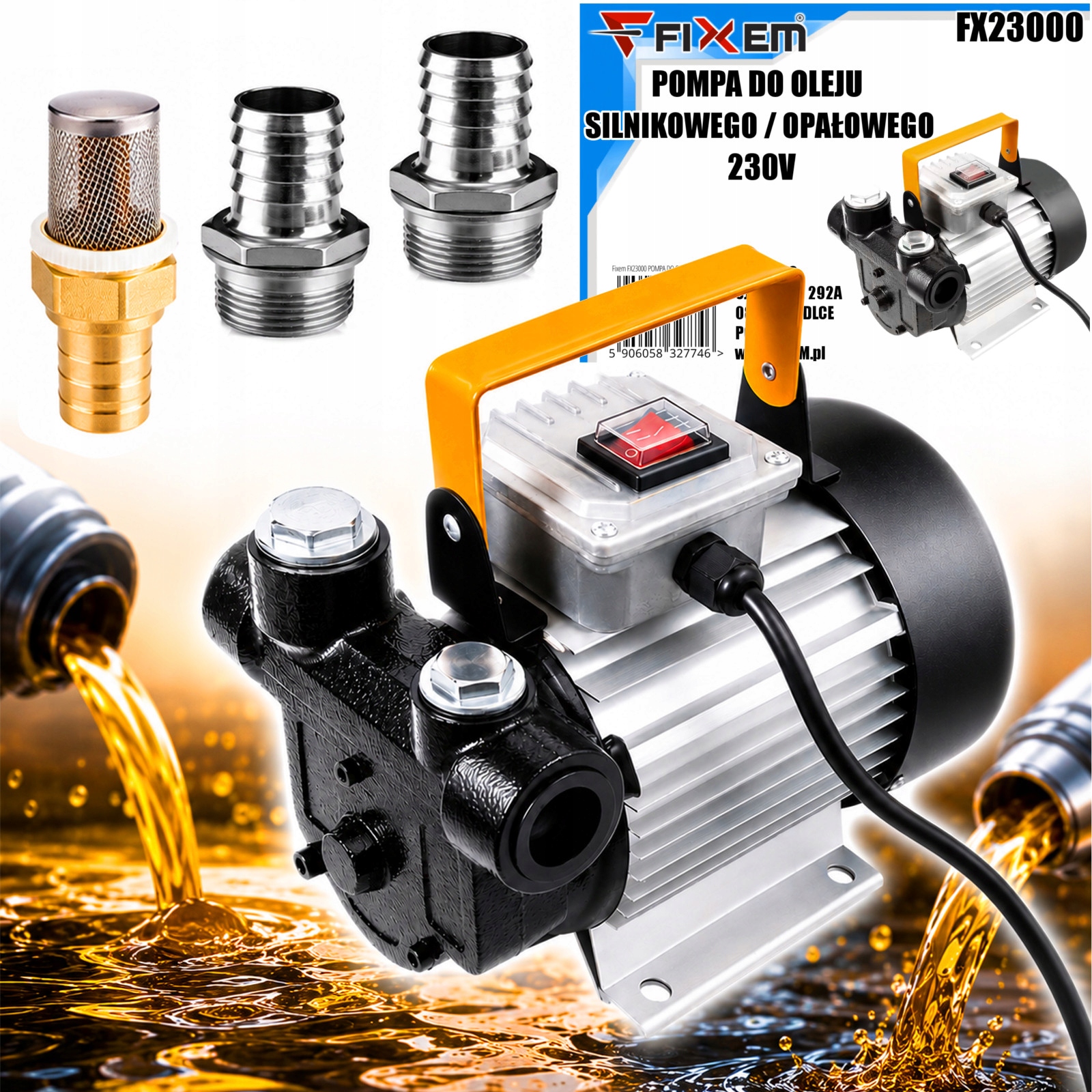 Olejová Pumpa 230V 70 l/min