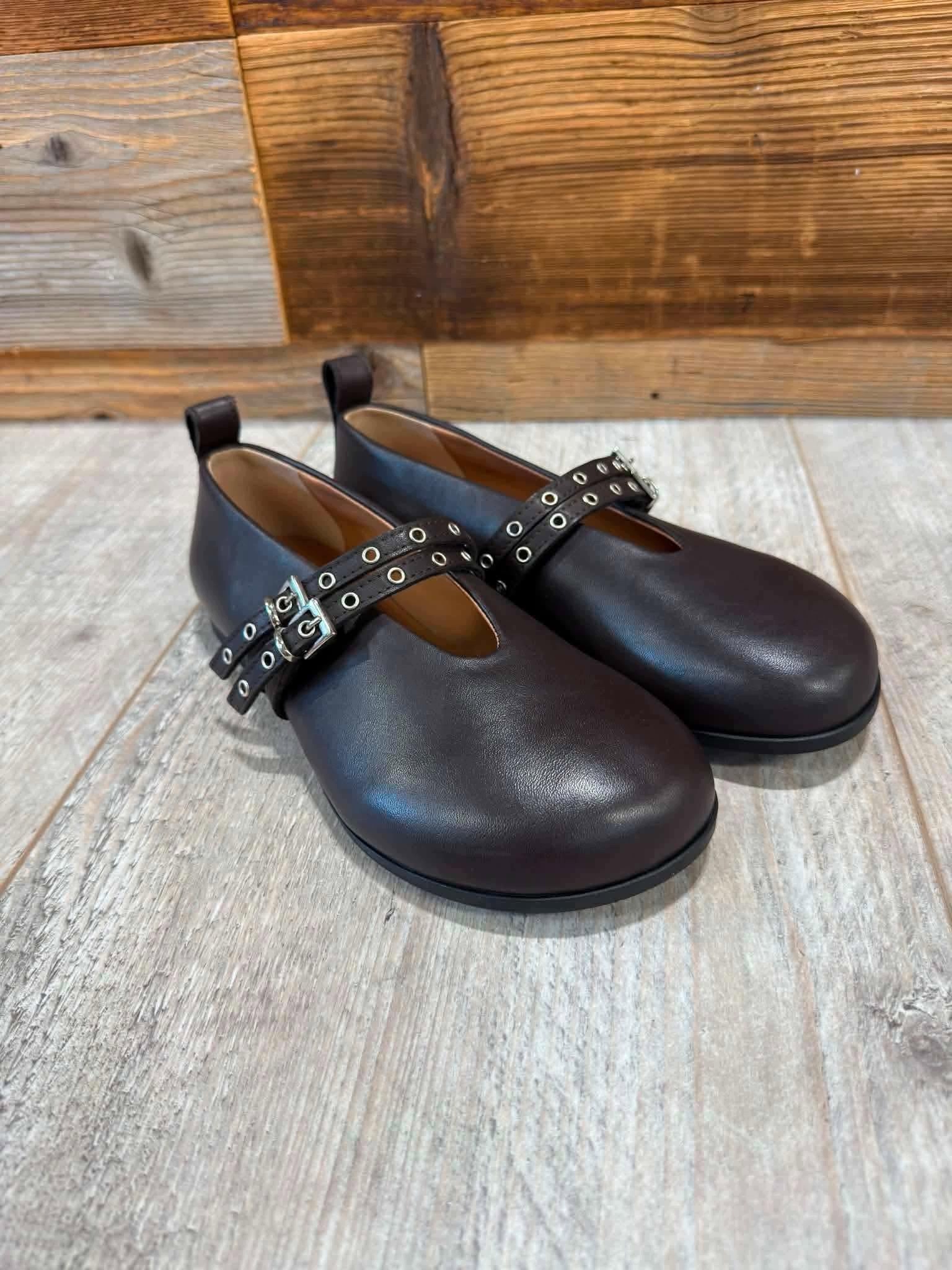 By O La La...! Kotníkové Boty Baleríny Barefoot Bronz 40