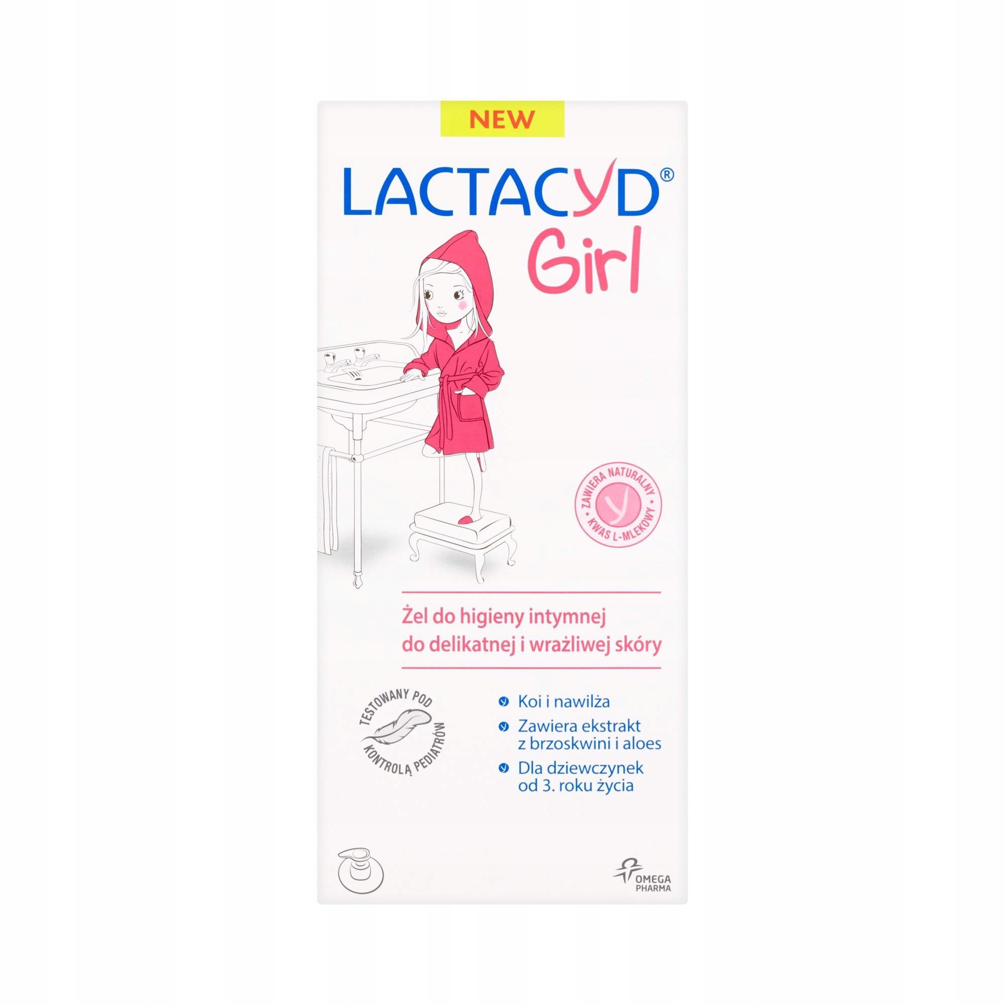 

Lactacyd Girl Emulsja do higieny intymnej 200 ml