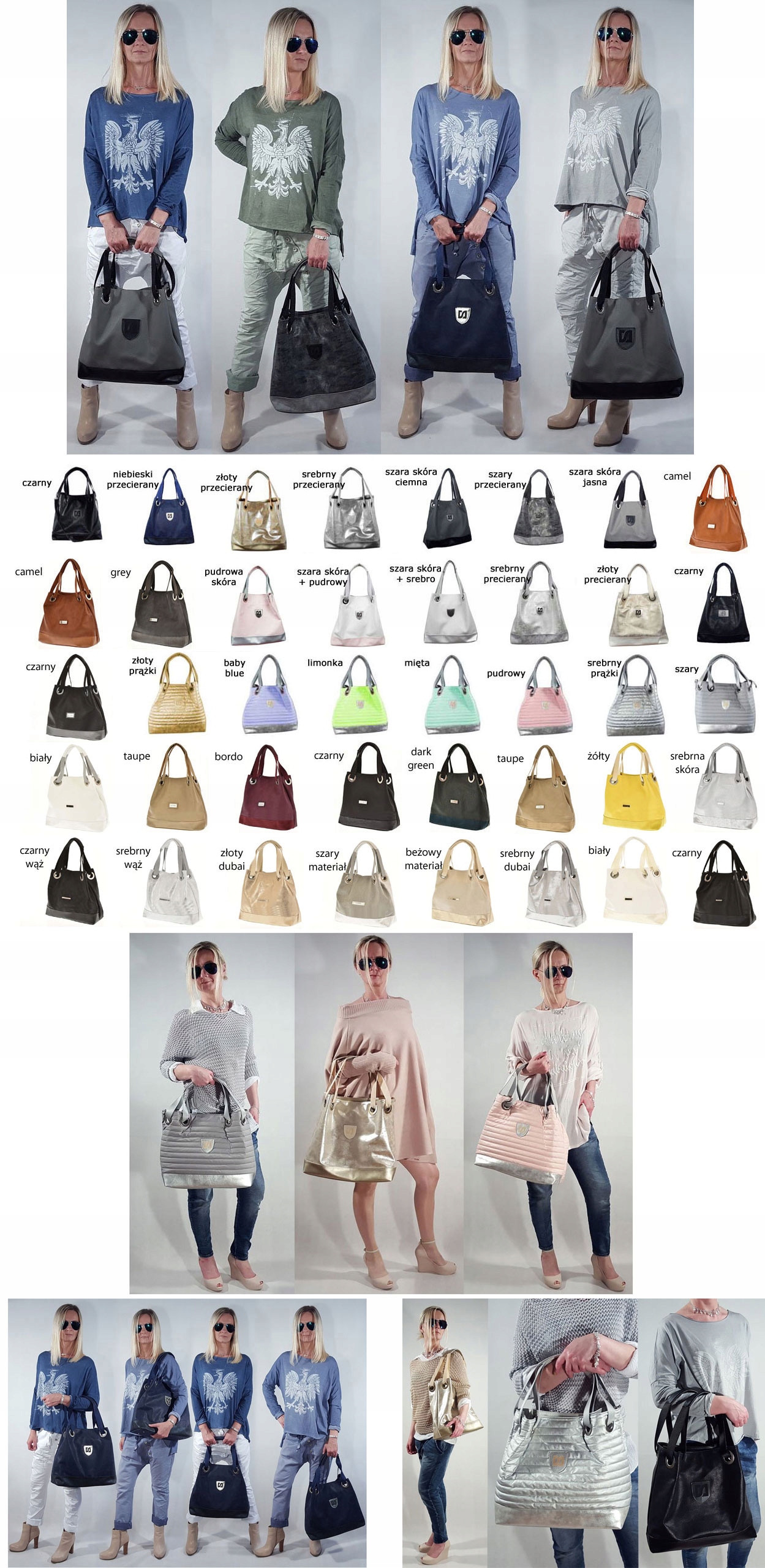 TOREBKA SKÓRA WOREK VITTORIA TORBA LEWANDOWSKA BAG Płeć kobieta