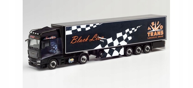 Herpa 312462 Man Tgx XXL Trio-Trans Black Lion