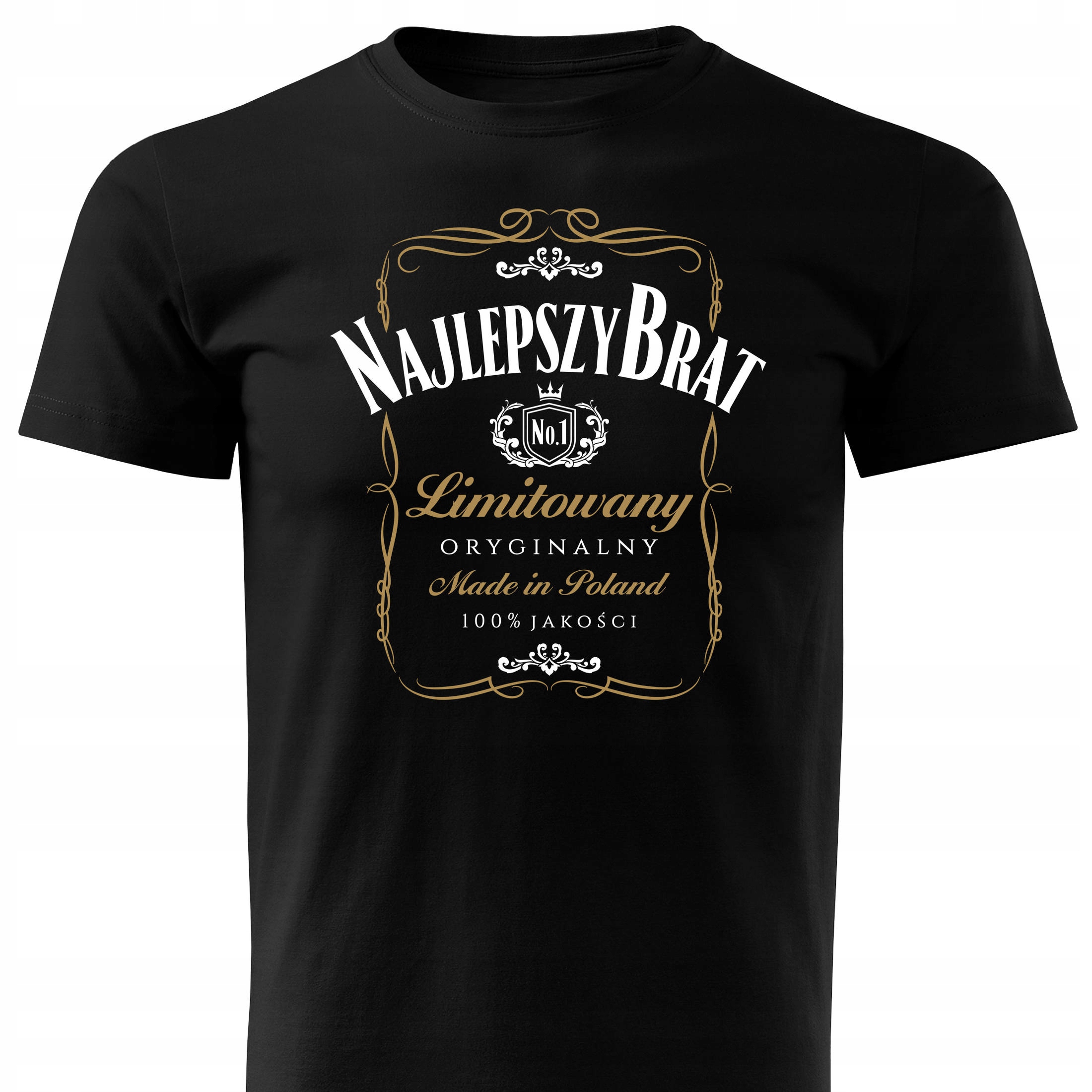 

Śmieszny T-shirt napis Najlepszy Brat