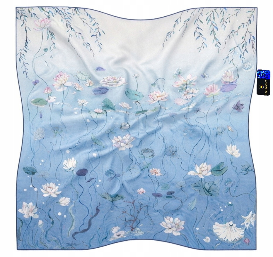 Hedvábný Šátek 100% Hedvábí Přírodní Morušový Prémiová Kvalita+