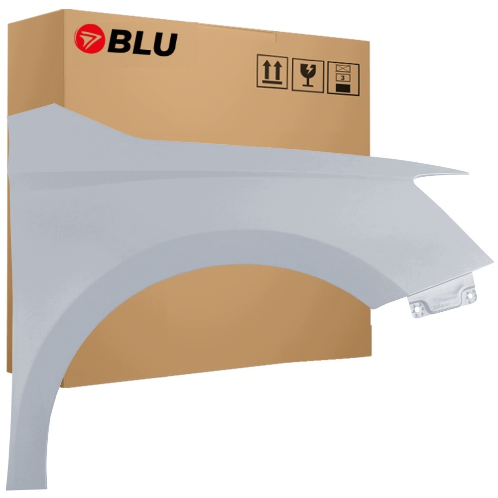 Blu Blatník Škoda Fabia 3 III Nj LA7W pravý stříbrný 14-22 ReflexSilber