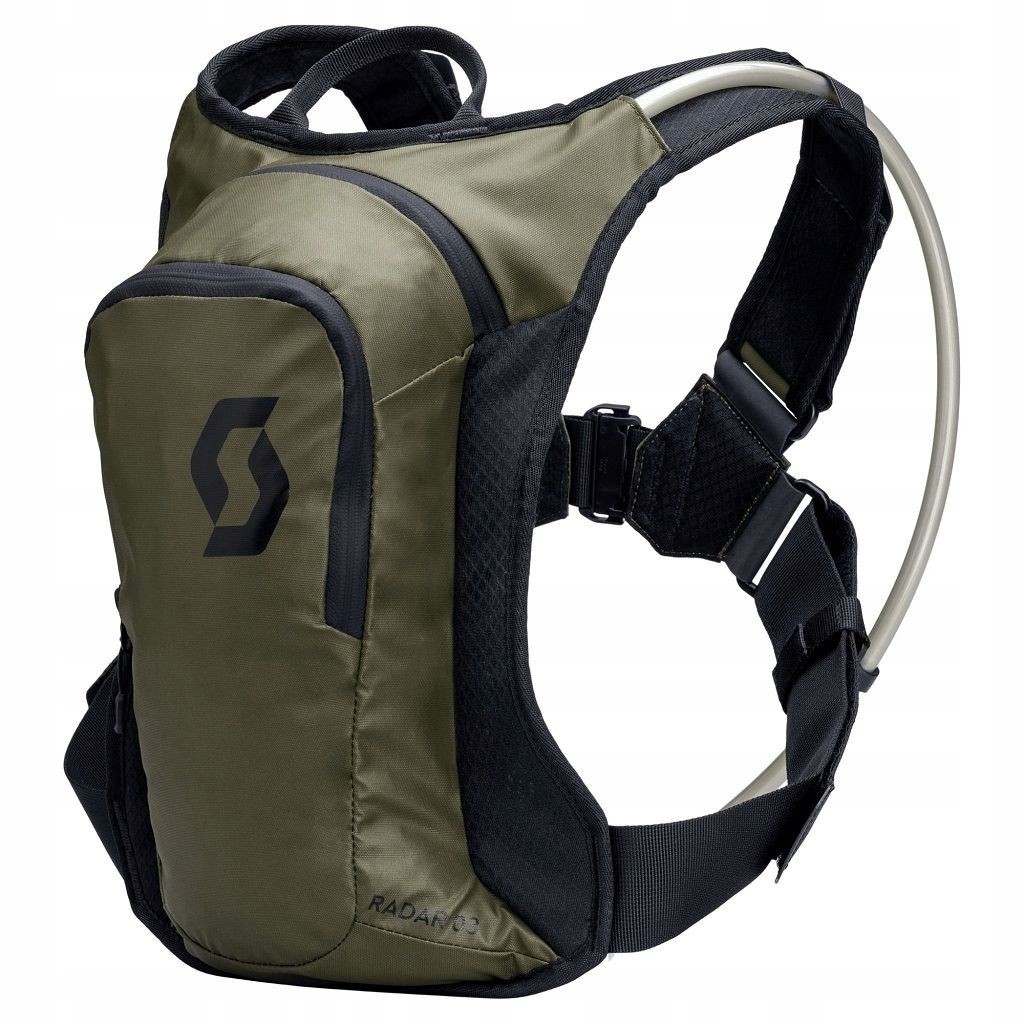 Batoh Scott Hydratačný batoh Radar 3l čierny/jedľovozelený camelbag enduro batoh