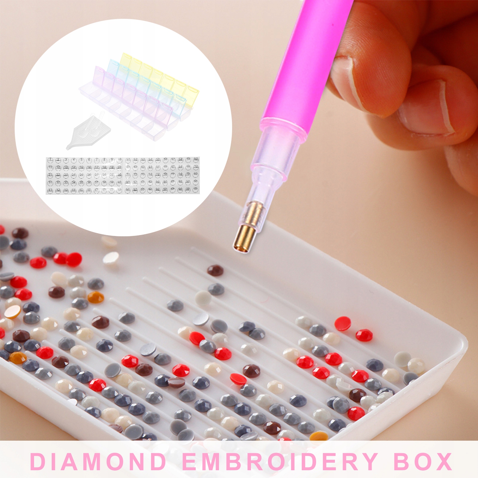 Plastikowe pojemniki Go Cajas Organizadoras Marka inna