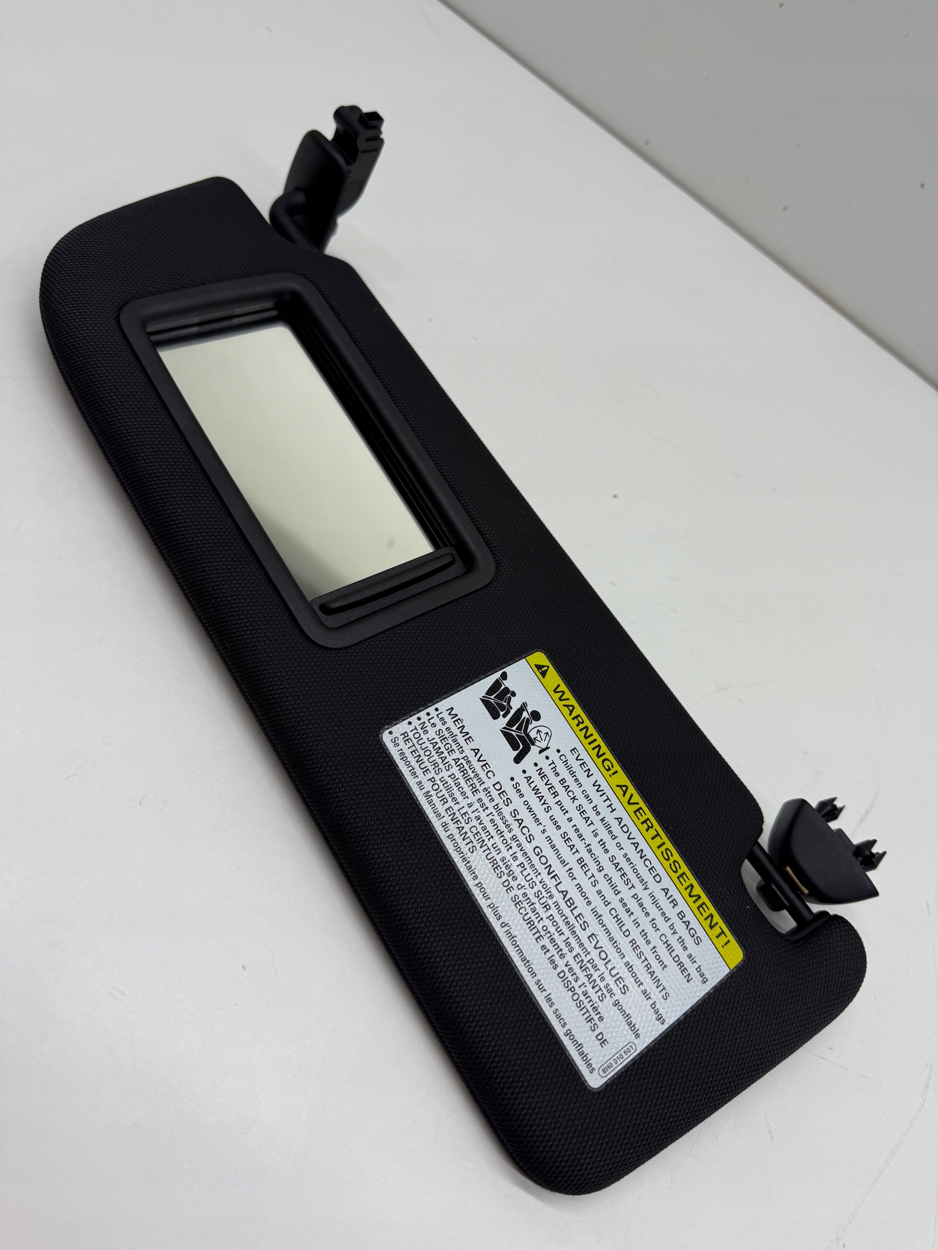 AUDI A7 S7 S6 A6 C7 cover przeciwsloneczna visor left black S-LINE