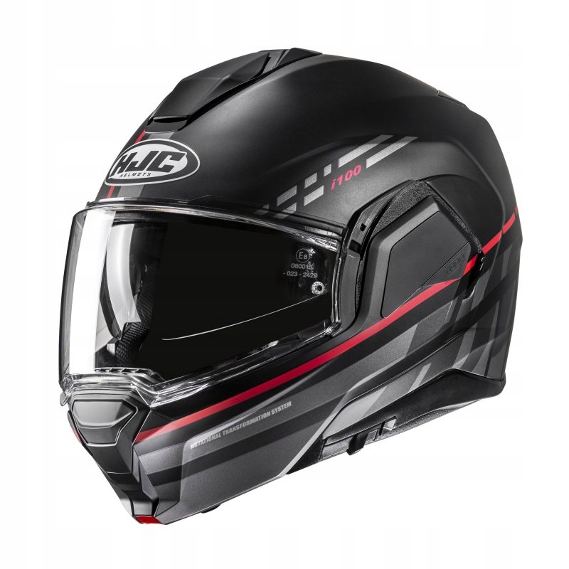 Motocyklová Prilba Hjc I100 Sysma Black Red M