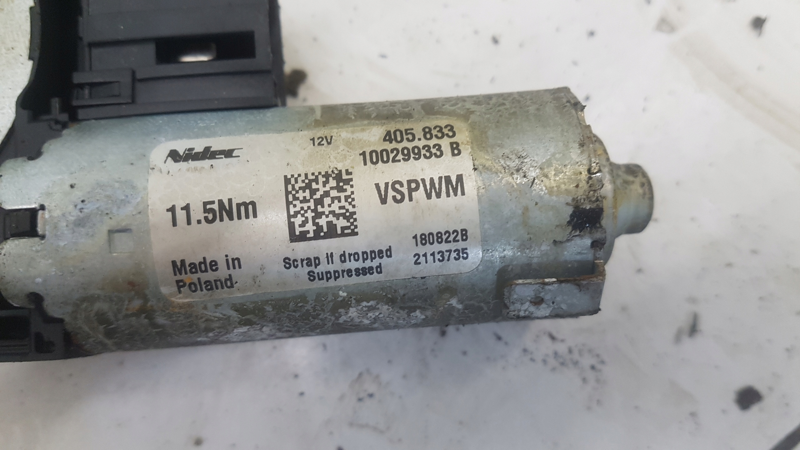 Motor Schiebedach MERCEDES-BENZ A KLASA W177 10029933B