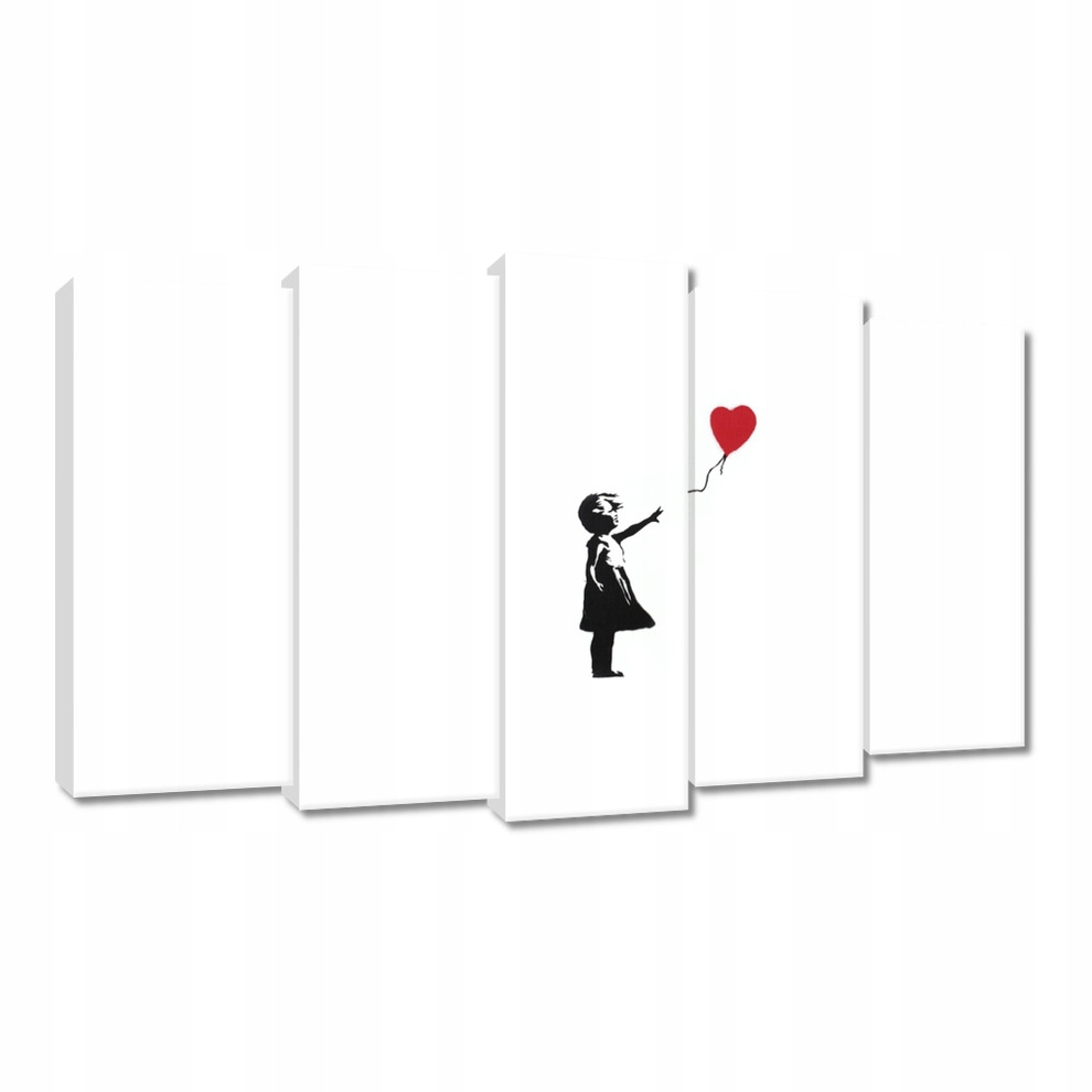 

Obrazy 100x60 Dziewczyna Balonik Banksy