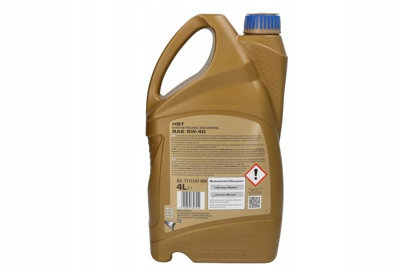Motorový olej Ravenol Rav Hst Sae 5W40 4L
