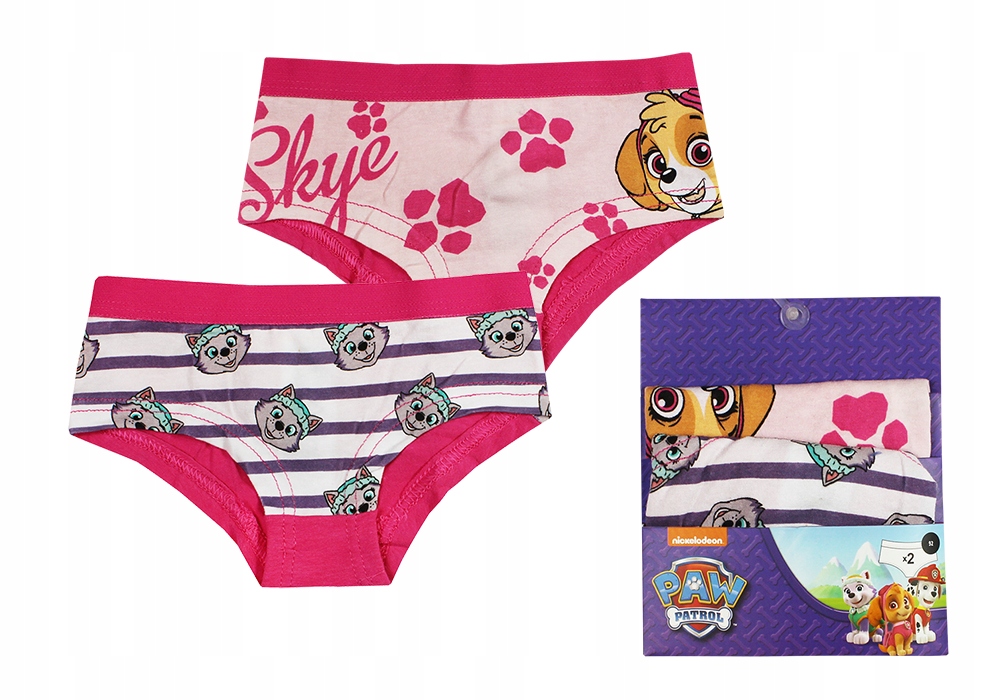 

Psi Paw Patrol Majtki Dla Dziecka 2-PAK 5/6LAT