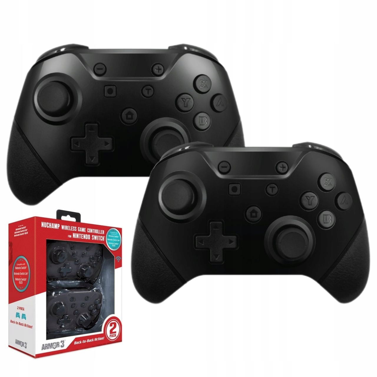 ZESTAW 2X NINTENDO SWITCH PAD BEZPRZEWODOWY KONTROLER DO GIER HYPERKIN