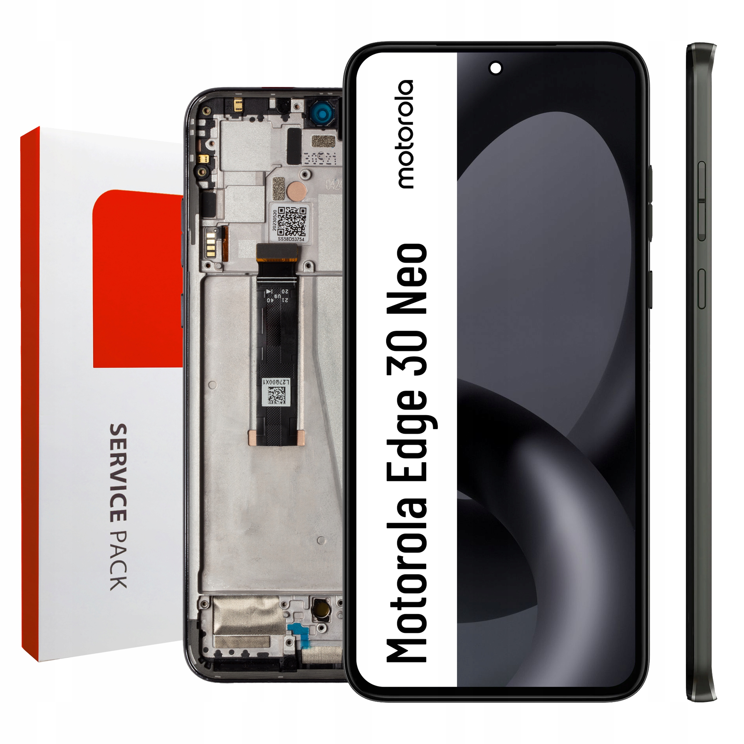 XT2245-1 LCD pre Edge 30 Neo Service Pack Displej Rámček Matrica Oled