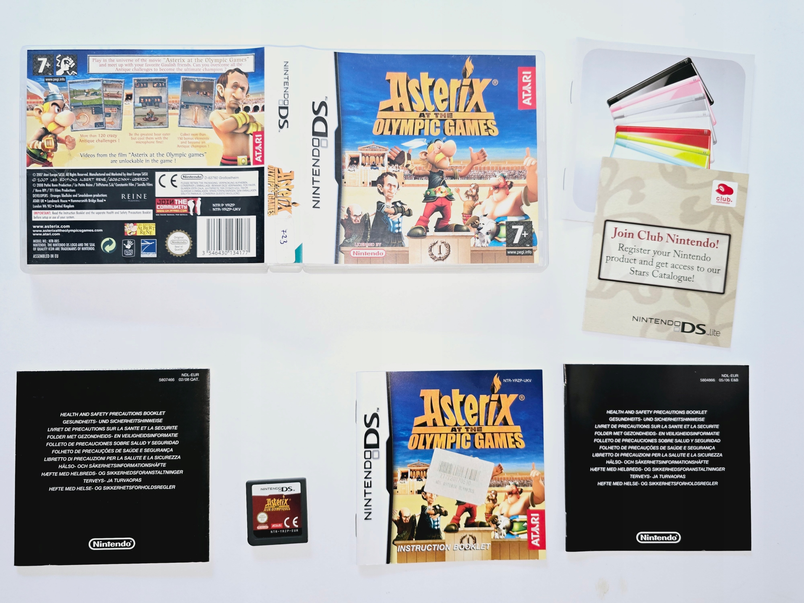 ASTERIX AT THE OLYMPIC GAMES STAN BDB NINTENDO DS