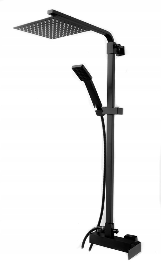 Súprava na sprchovanie Cube čierna Gamma