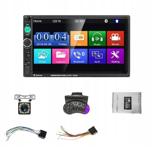 Autorádio 7023B Bluetooth Usb Android Apple Carplay 2 Din 7 Palců