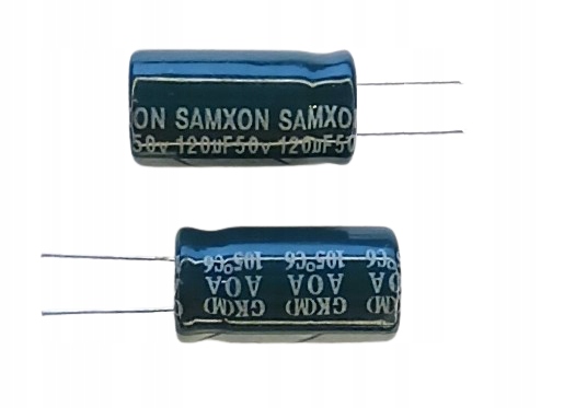 

120uF 50V 8x16 Samxon seria Aoa 2 szt.