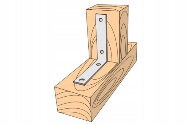 WKRĘT-MET KĄTOWNIK WĄSKI 100X100X20MM 4,0MM