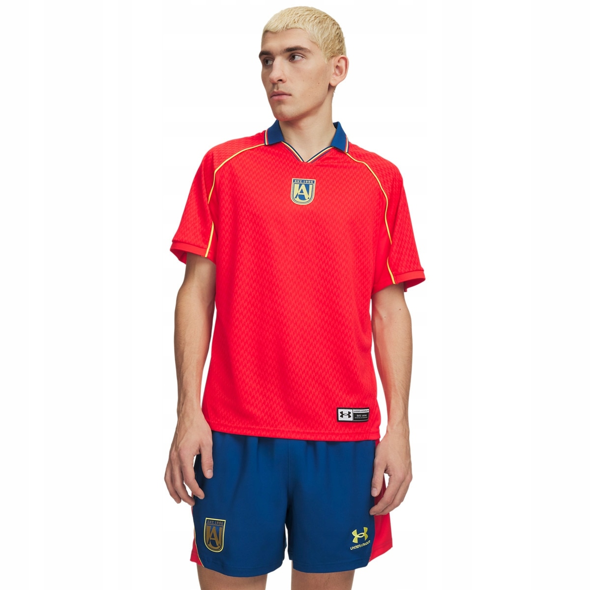 Męska koszulka piłkarska Under Armour Ua 96 Terrace Country Czerwony L