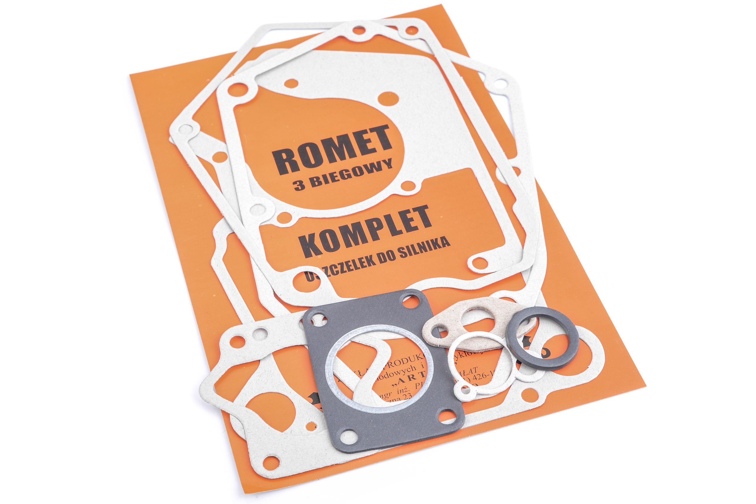 Uszczelki silnika Romet 3 biegowy komplet