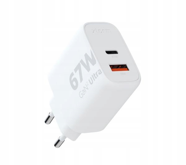 Ładowarka sieciowa uniwersalna Xtorm GaN2 Ultra 67W Usb Usb-c Biała