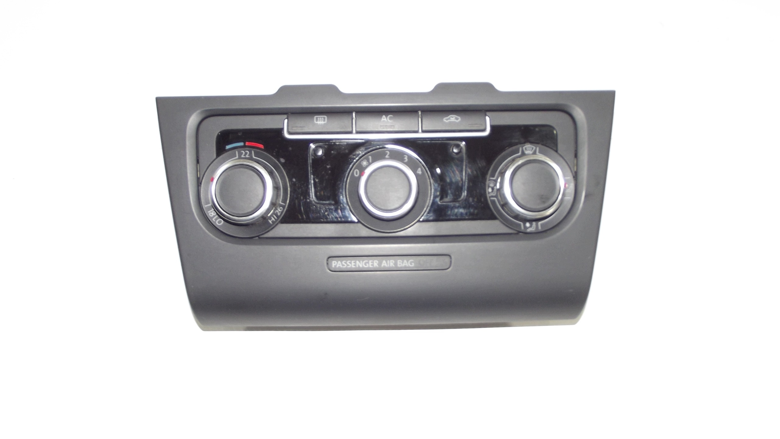 VW Golf VI vezérlö panel a klímának 5HB009751 5K0858071M