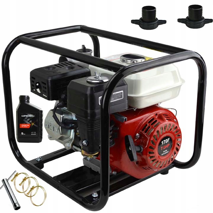 НАСОС МОТОР НАСОС 2'' ДЛЯ ВОДЫ + МАСЛА