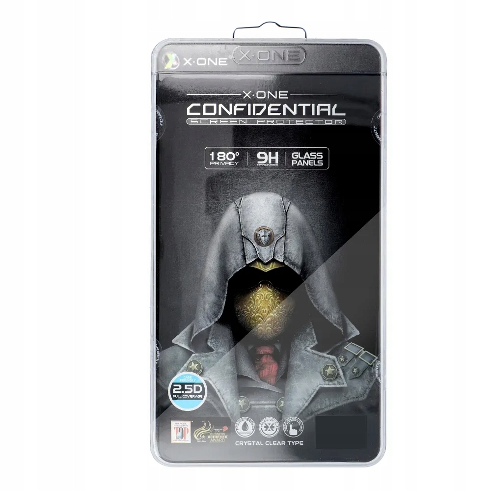 Szkło hartowane X-one Full Cover Extra Strong Privacy do iPhone 14 Pro Ma