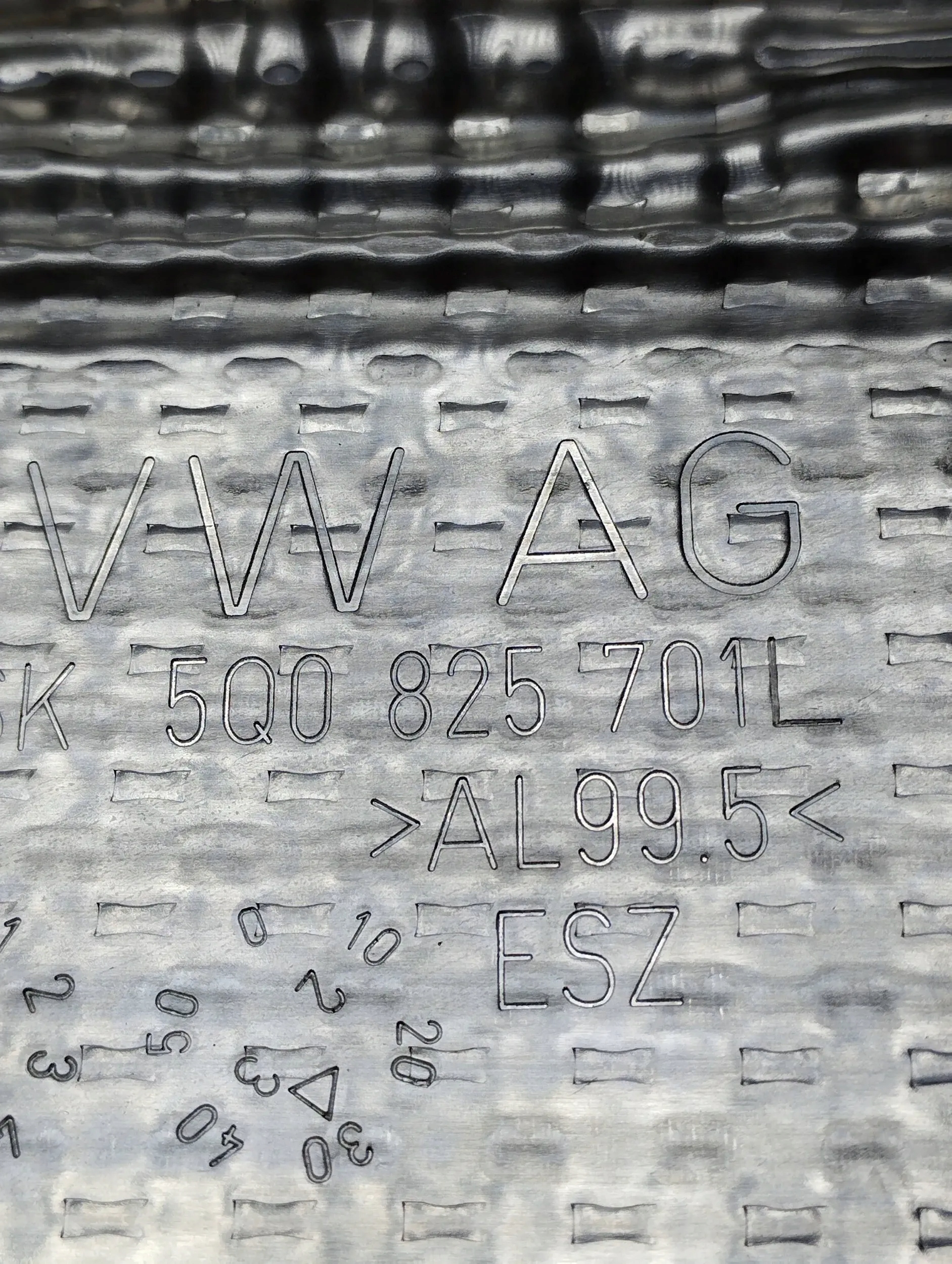 Audi S3 A3 8Y Blende Abdeckung TERMICZNA 5Q0825701L