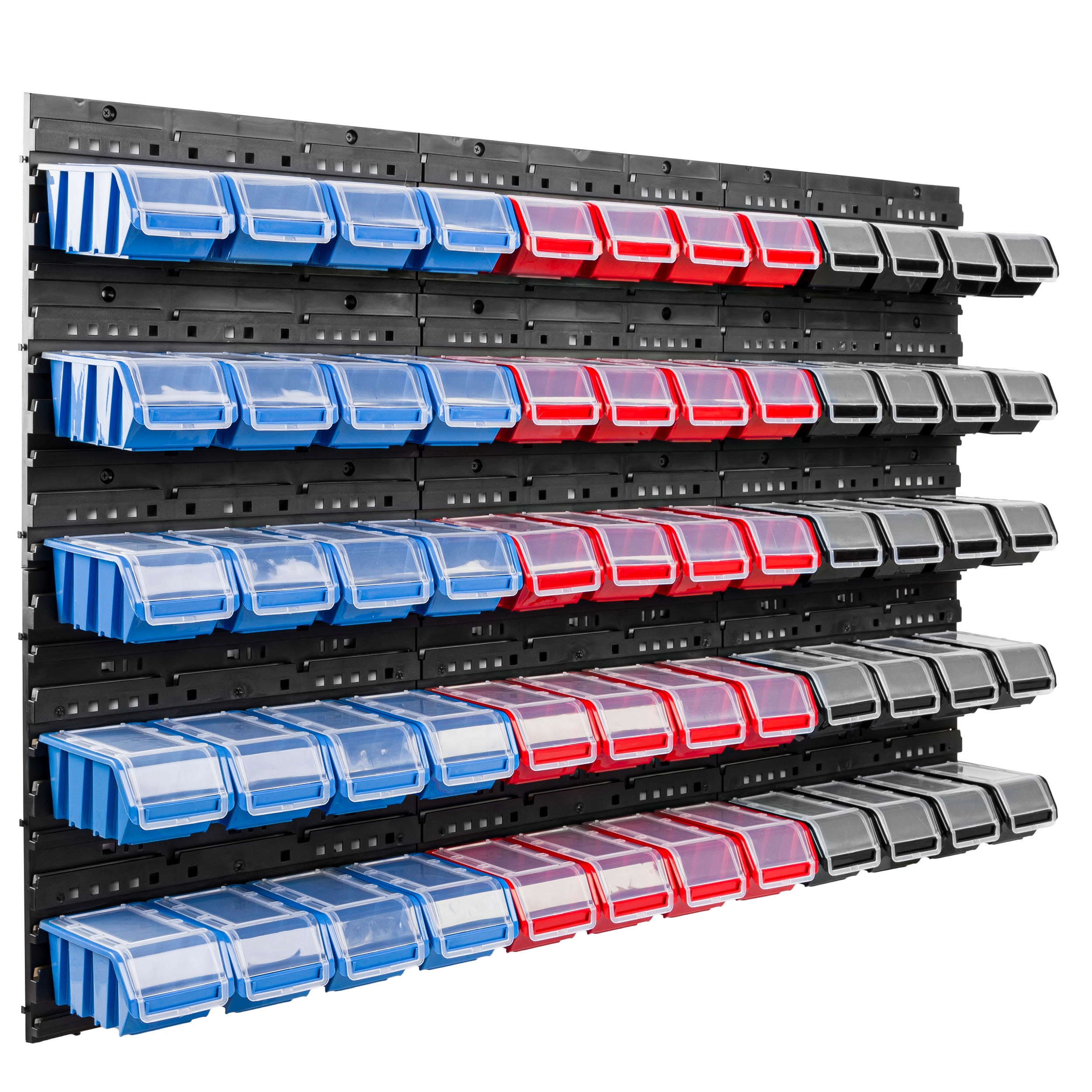 Stěna 120x80 cm organizér s víkem 60 záchodů