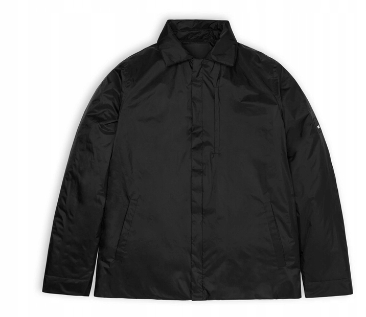 Bunda Rains Unisex Fuse Overshirt Černá M