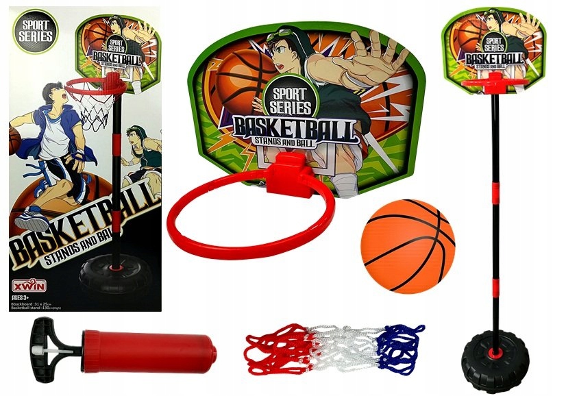 Баскетбол Баскетбольный Комплект Корзина + Мяч