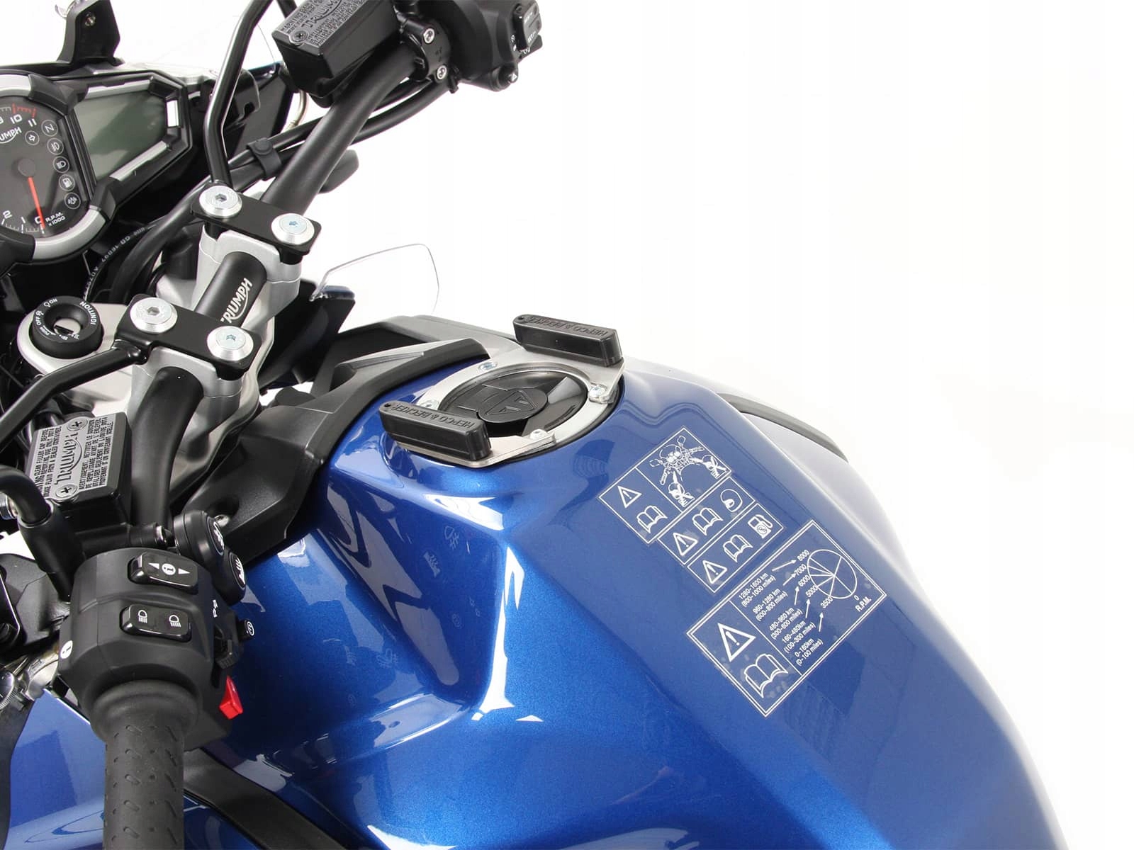 Triumph Tiger Explorer 1200 2016-2021 Tankring Lock-it