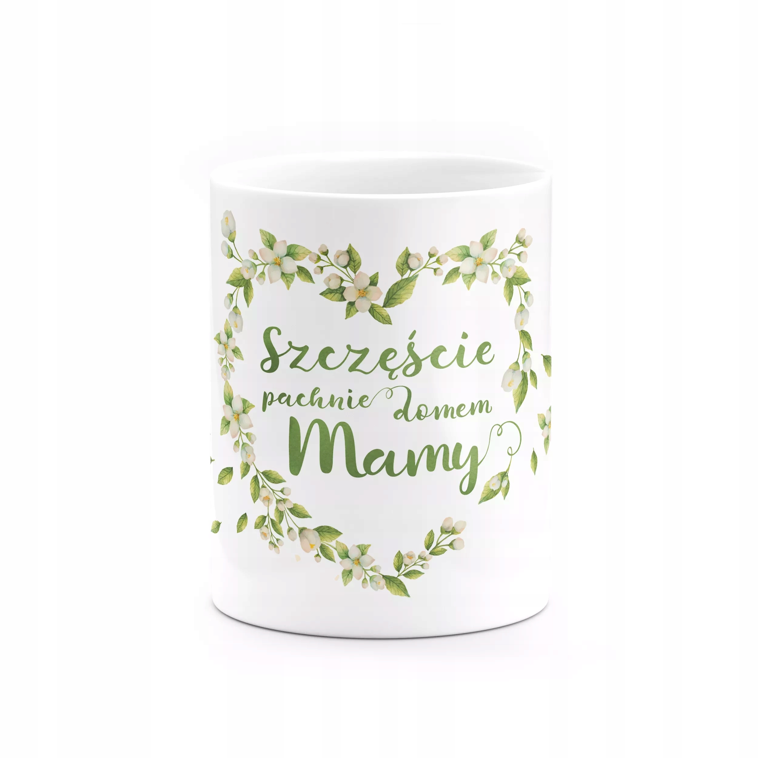 

Kubek "Szczęście pachnie domem mamy"