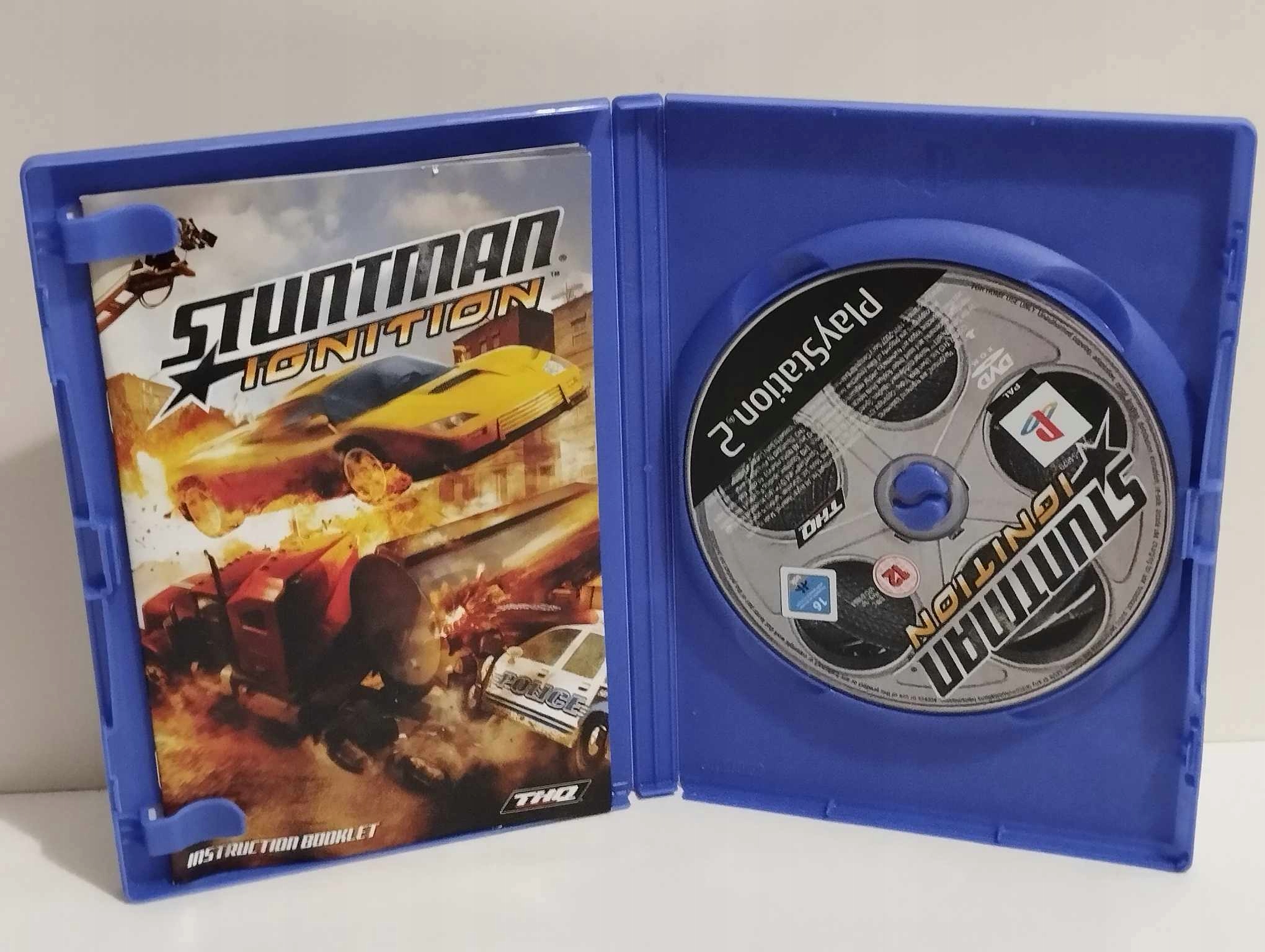 STUNTMAN IGNITION Sony PlayStation 2 (PS2) Tematyka wyścigi