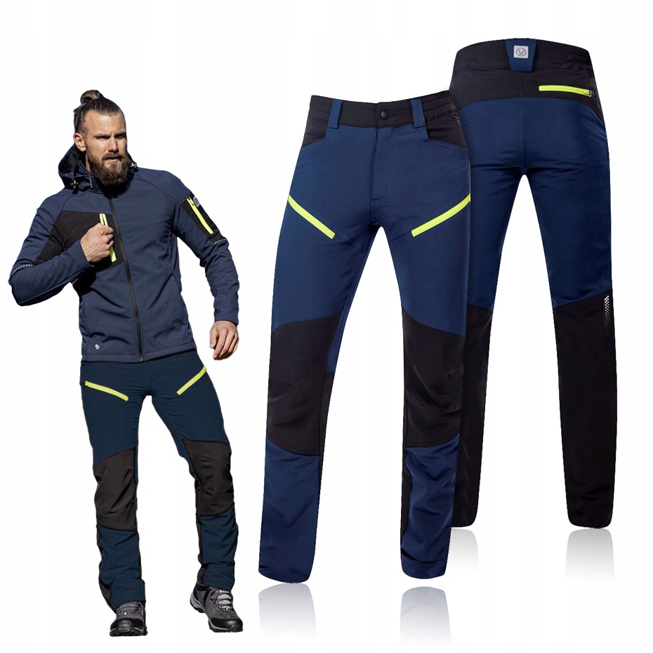 Pánské pracovní kalhoty Softshell Elastické Membrána Bozp Ardon Cityconic 60