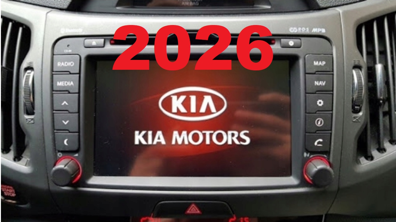 Mapa Kia GEN1 2026 Europa Venga Ceed Sportage Sorento Optima Rio Carens