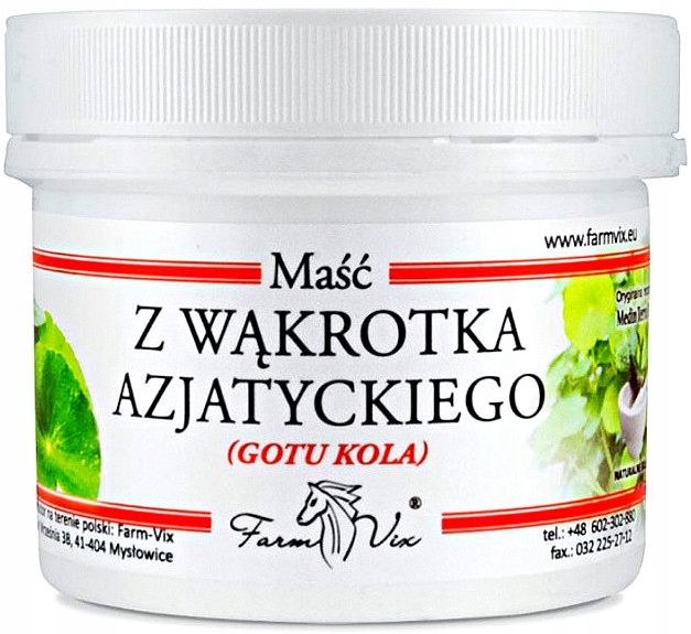 

Maść z Wąkrotka Azjatyckiego Gotu Kola 150 ml