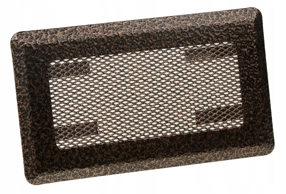 

Kratka Wentylacyjna Kominkowa Metalowa 16x45 Miedź