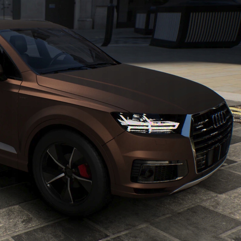 HEXIS Folia HX20476M Brązowy Mat 152cm x 150cm Szerokość produktu 152 cm