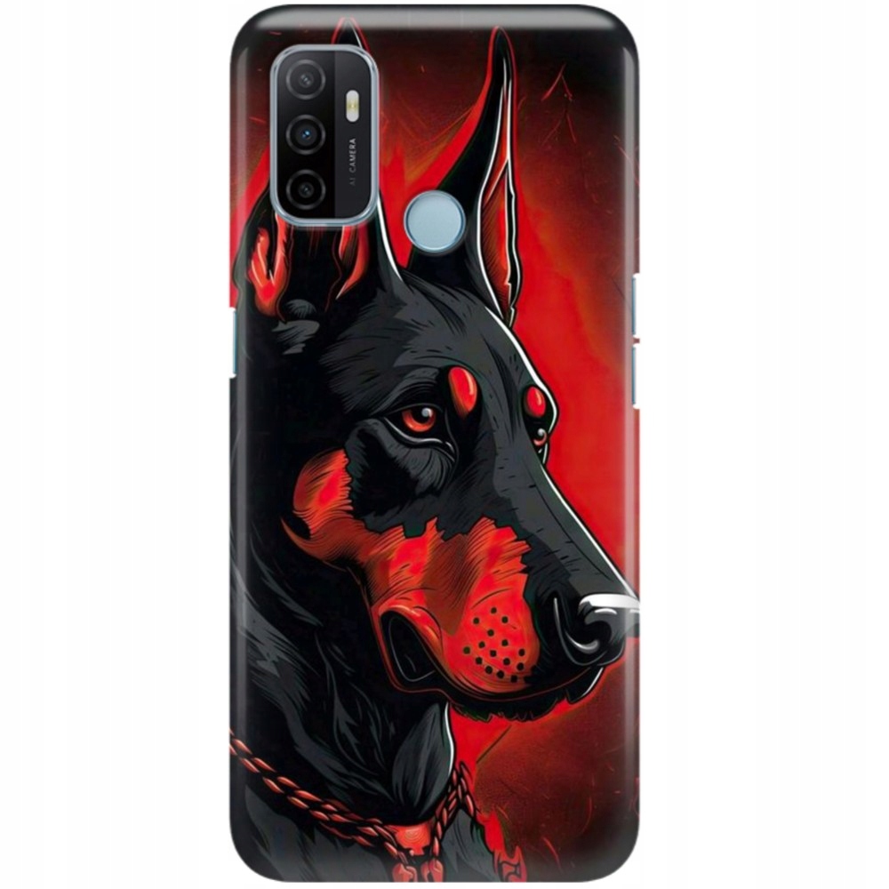 Pouzdro pro Oppo A53 Pro Mládež Young Černé Silné Tmavé Mnoho vzorů